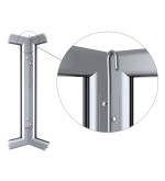 HARNESS ATTACHES TO CORNER BRACKET ON PERFEX SKYFRAMES PRINTIUX