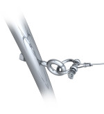 HARNESS ATTACHES TO EYE HOOKS ON HALO VERTICAL STRUTS PRINTIUX