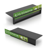 Metal Shelf Talkers Printiux