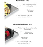 Magnetic Signware Frames. Printiux Warranty.