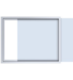 Silhouette Aluminum Trim Frames