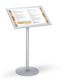 Single Straight Upright EasyOpen SnapFrame Pedestal Stands