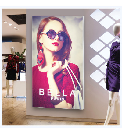Charisma Single Sided Light Boxes. Printiux Warranty