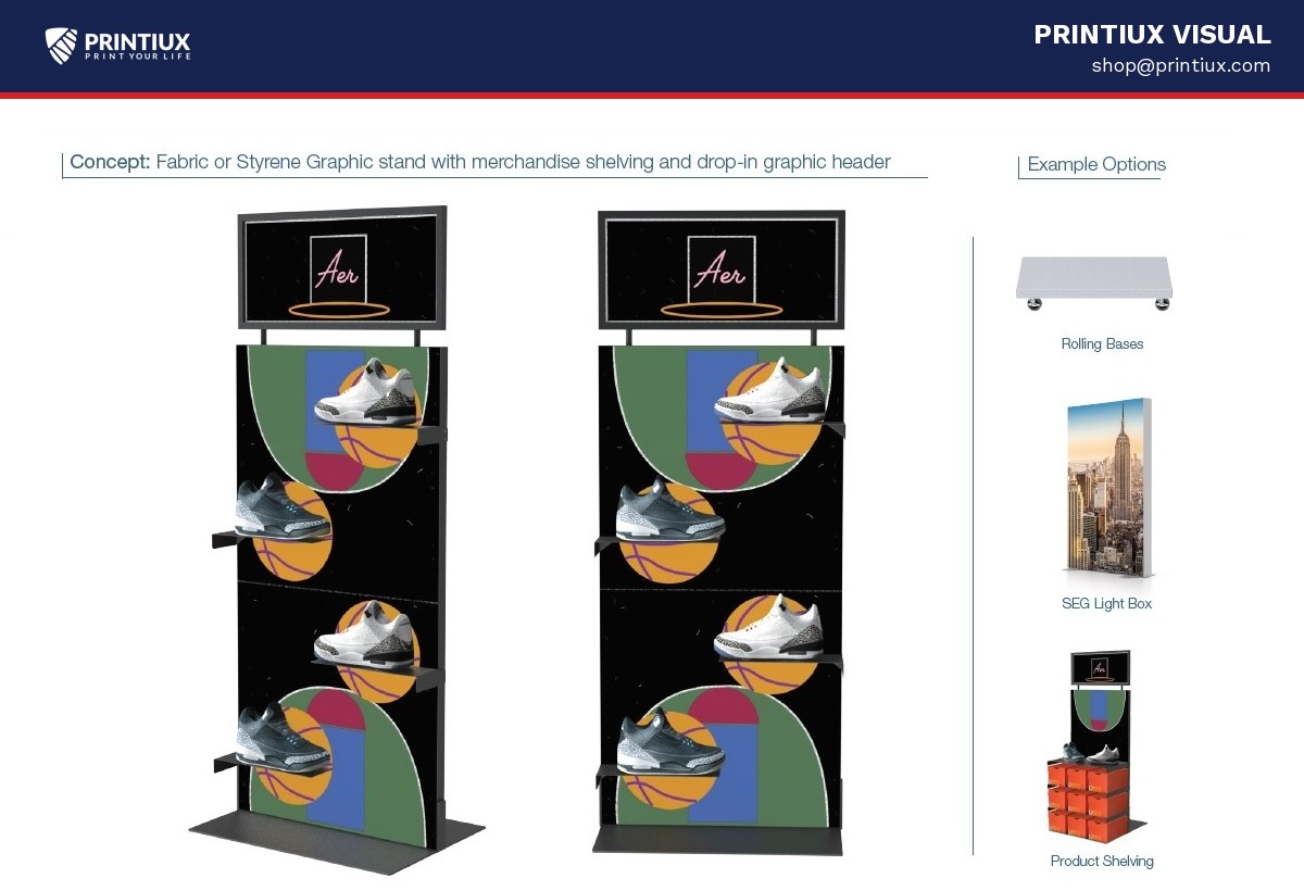 Custom Visual Merchandising Concept
