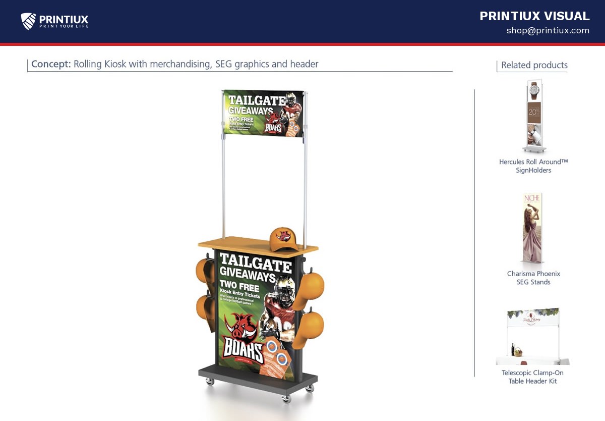 Rolling Kiosk
