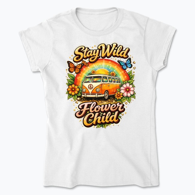 Personalized women’s t-shirt made from premium ring-spun cotton