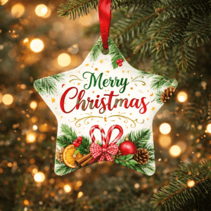 Star Decoration Ornament full color fast usa shipping