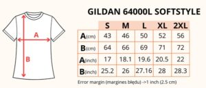 Women's Soft Cotton T-Shirt full color fast usa shipping